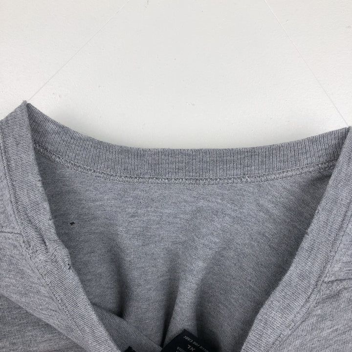 Abercrombie & Fitch Long-Sleeve T-Shirt (Men's XL equivalent) cotton gray type Vintage Second Hand