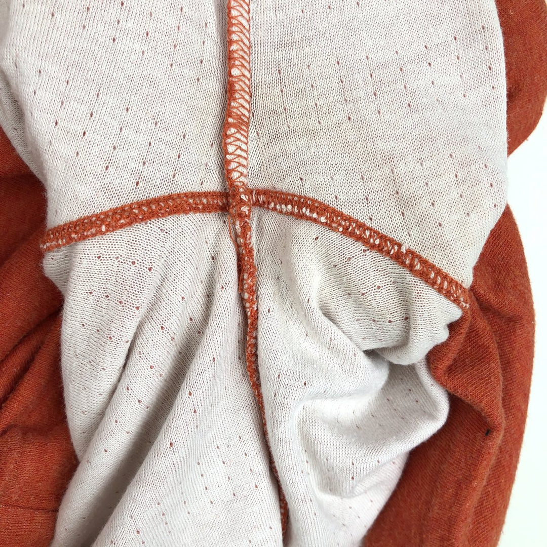Ralph Lauren POLO RALPH LAUREN Henley neck long T-shirt Long T Men's M equivalent cotton orange type Vintage Second Hand