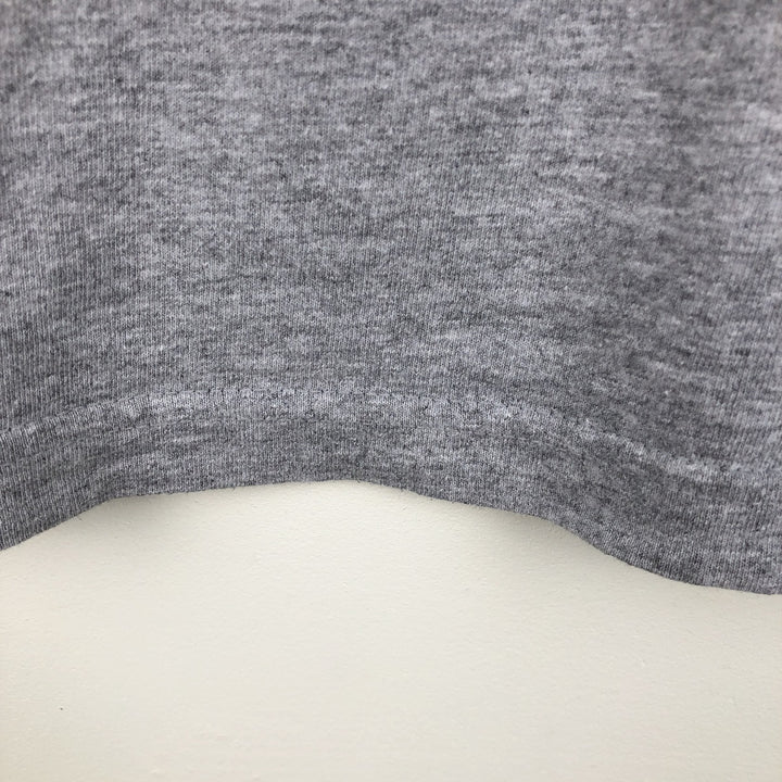 Nike Oregon University College Long-Sleeve T-Shirt (Men's Size L) cotton gray type Vintage Second Hand