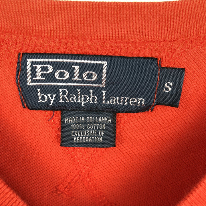 Ralph Lauren POLO by Ralph Lauren Long T-shirt, Men's S size cotton orange type Vintage Second Hand