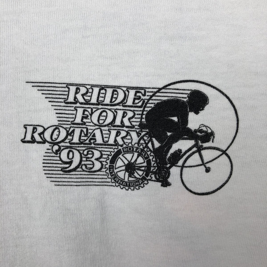 90'S SOF TEE Long-Sleeve T-Shirt, Made in USA, Men's XL Equivalent, Vintage cotton white type Vintage Second Hand