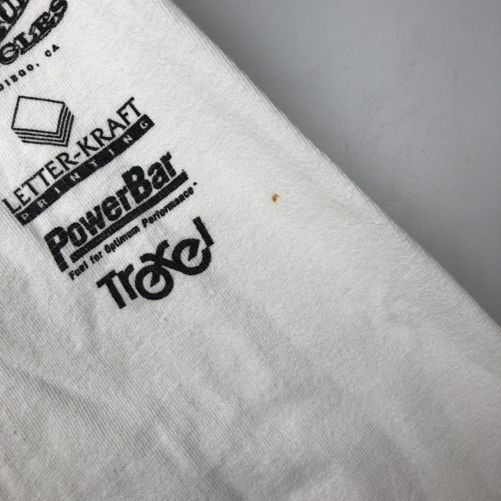 90'S SOF TEE Long-Sleeve T-Shirt, Made in USA, Men's XL Equivalent, Vintage cotton white type Vintage Second Hand