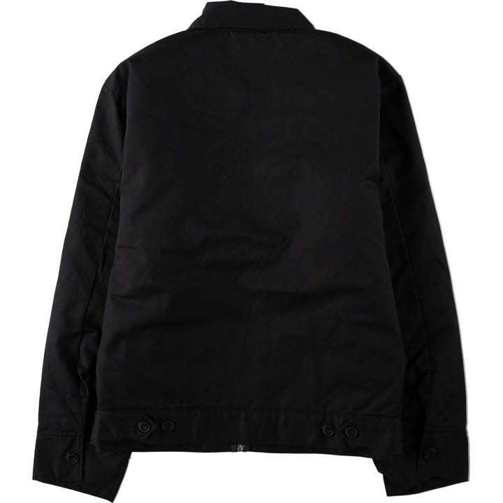 Dickies Padded Eisenhower Jacket Work Jacket Men's Size L polyester black type Vintage Second Hand