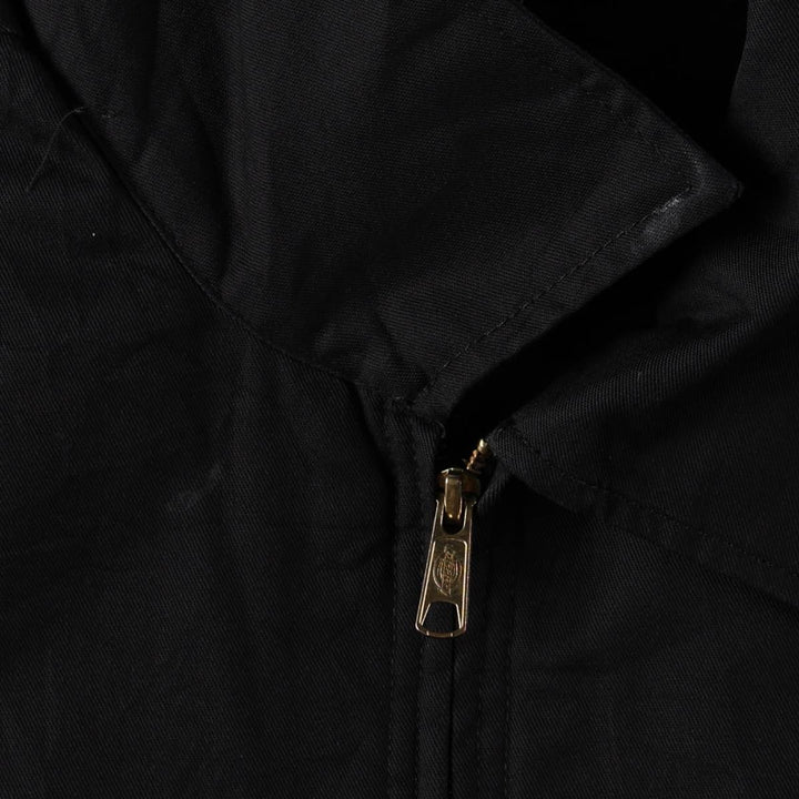 Dickies Padded Eisenhower Jacket Work Jacket Men's Size L polyester black type Vintage Second Hand