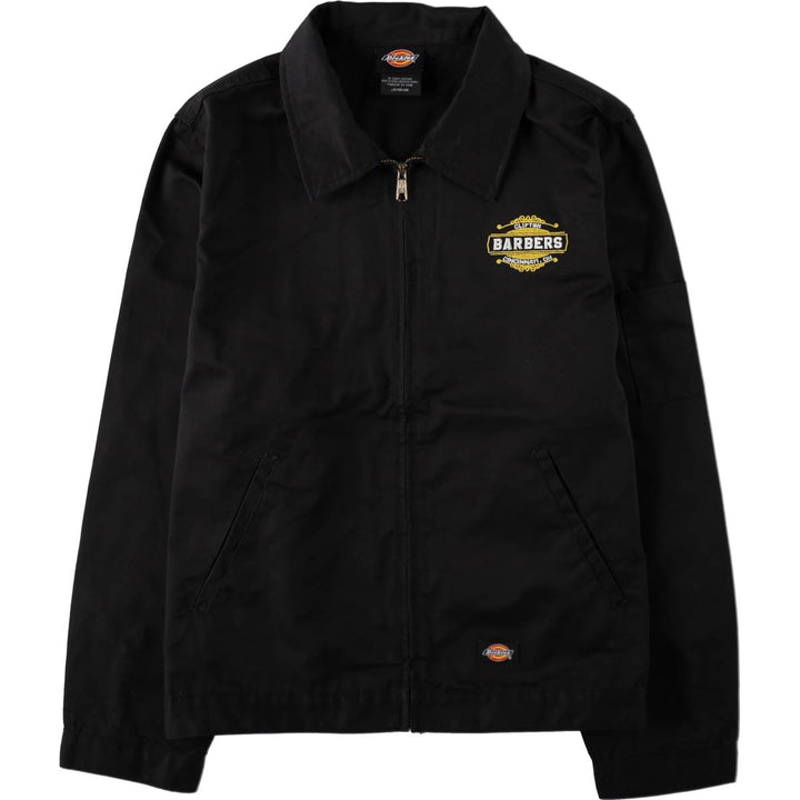 Dickies Eisenhower Jacket Work Jacket Men's Size L polyester black type Vintage Second Hand