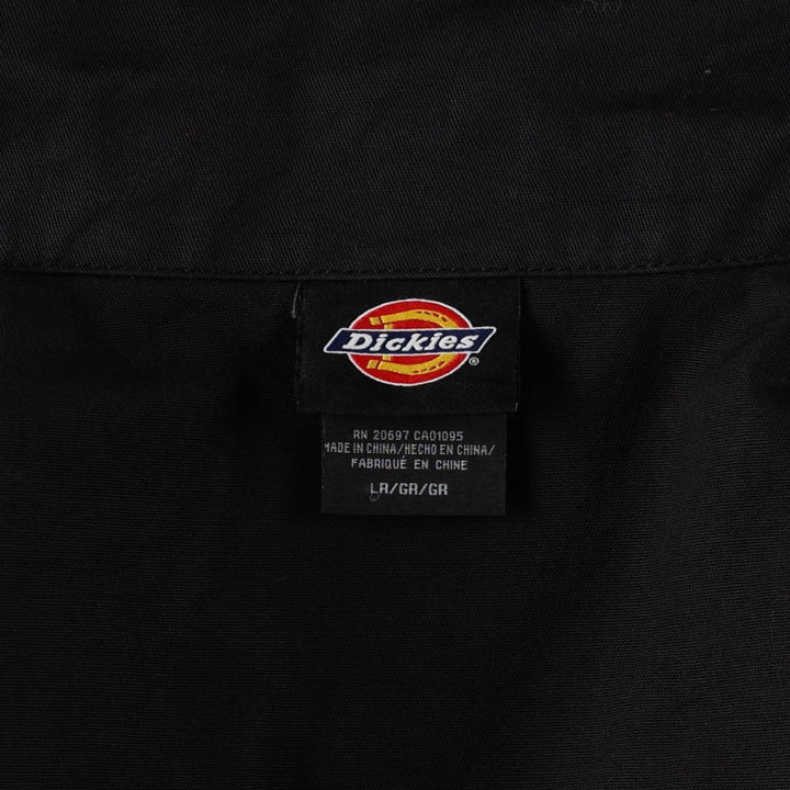 Dickies Eisenhower Jacket Work Jacket Men's Size L polyester black type Vintage Second Hand