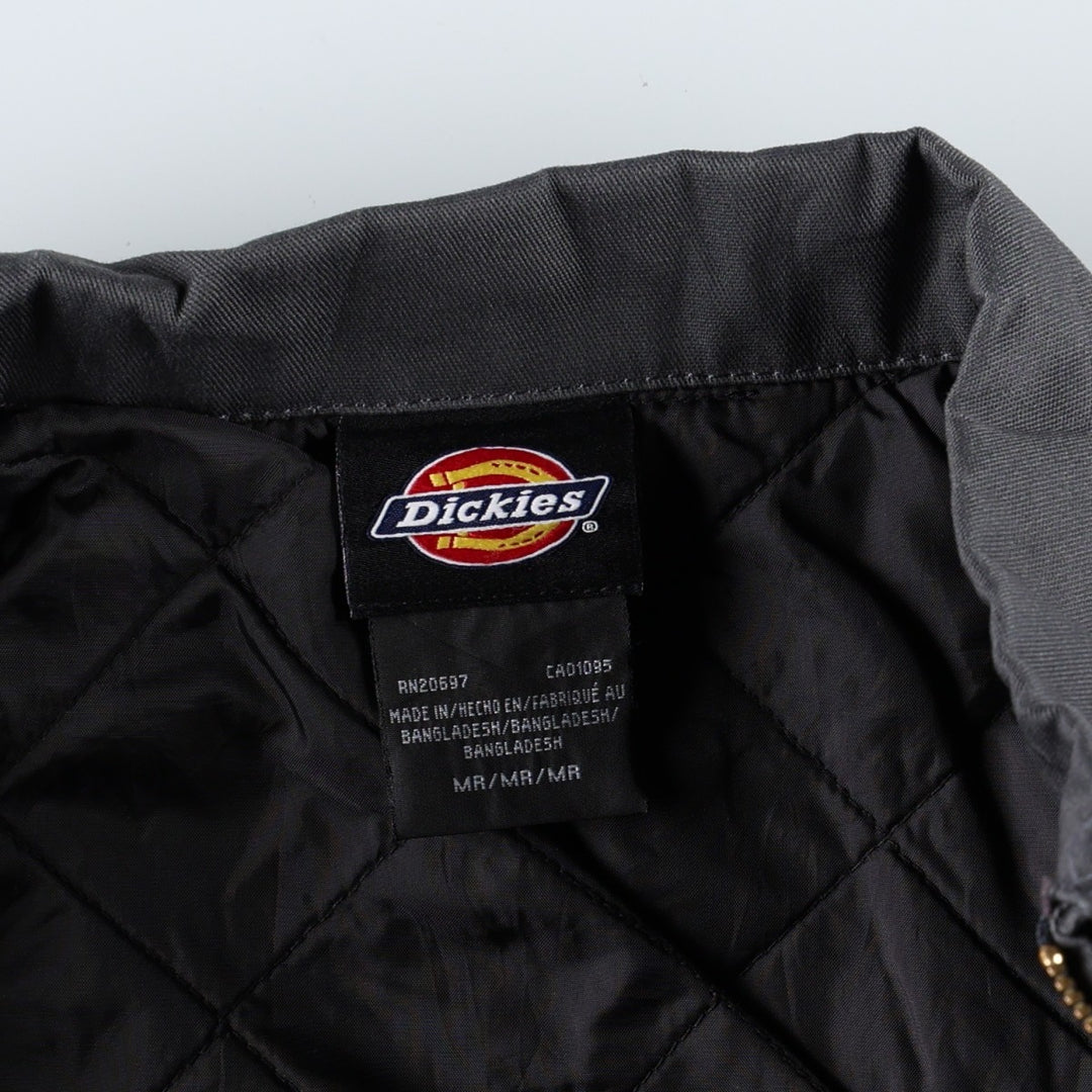 Dickies Eisenhower Jacket, padded work jacket, men's size M (approx.) polyester gray type Vintage Second Hand