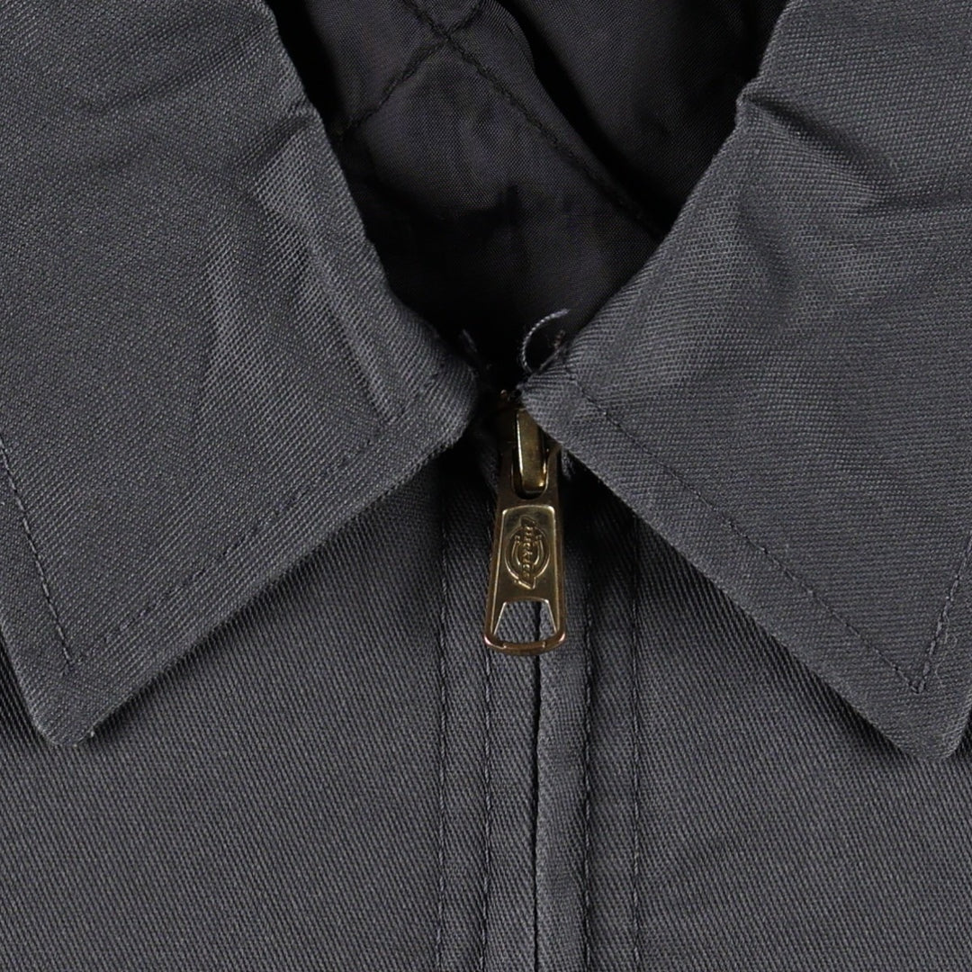 Dickies Eisenhower Jacket, padded work jacket, men's size M (approx.) polyester gray type Vintage Second Hand