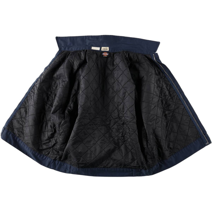 Dickies padded work jacket, men's size XL unclear navy blue type Vintage Second Hand
