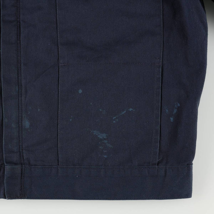 Dickies padded work jacket, men's size XL unclear navy blue type Vintage Second Hand