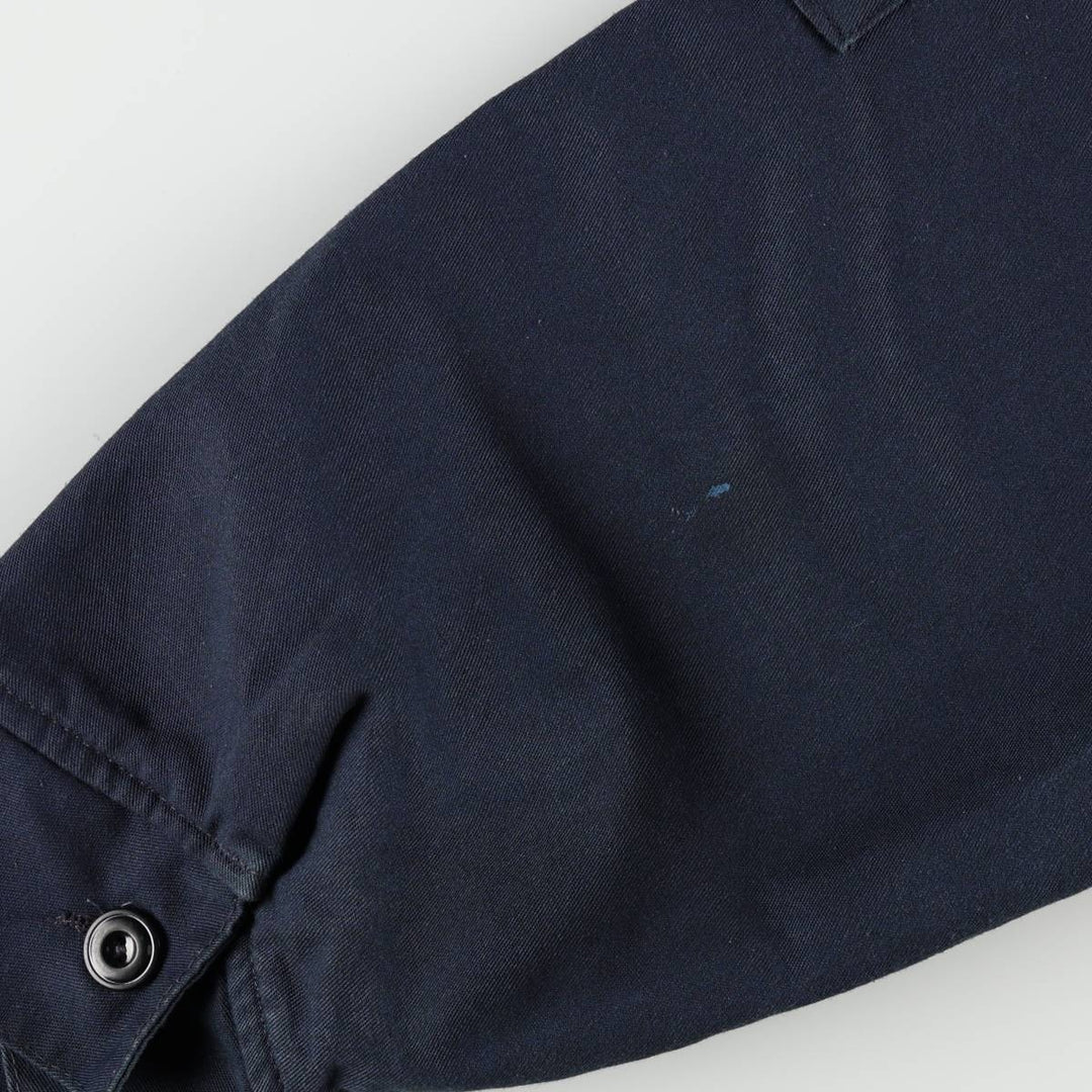 Dickies padded work jacket, men's size XL unclear navy blue type Vintage Second Hand