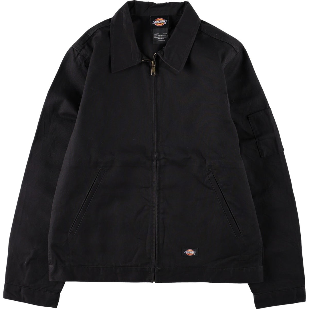 Dickies Eisenhower Jacket Work Jacket Men's Size L polyester black type Vintage Second Hand