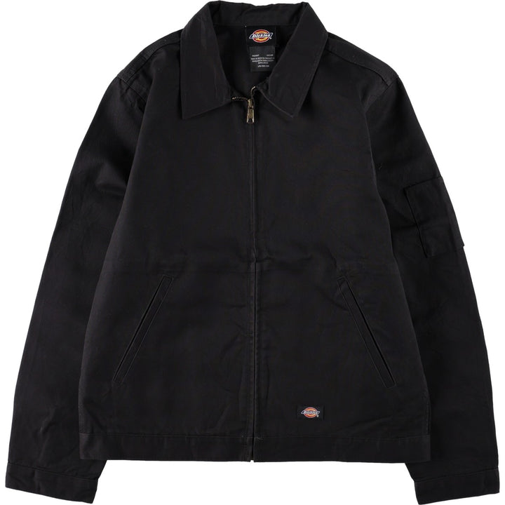 Dickies Eisenhower Jacket Work Jacket Men's Size L polyester black type Vintage Second Hand