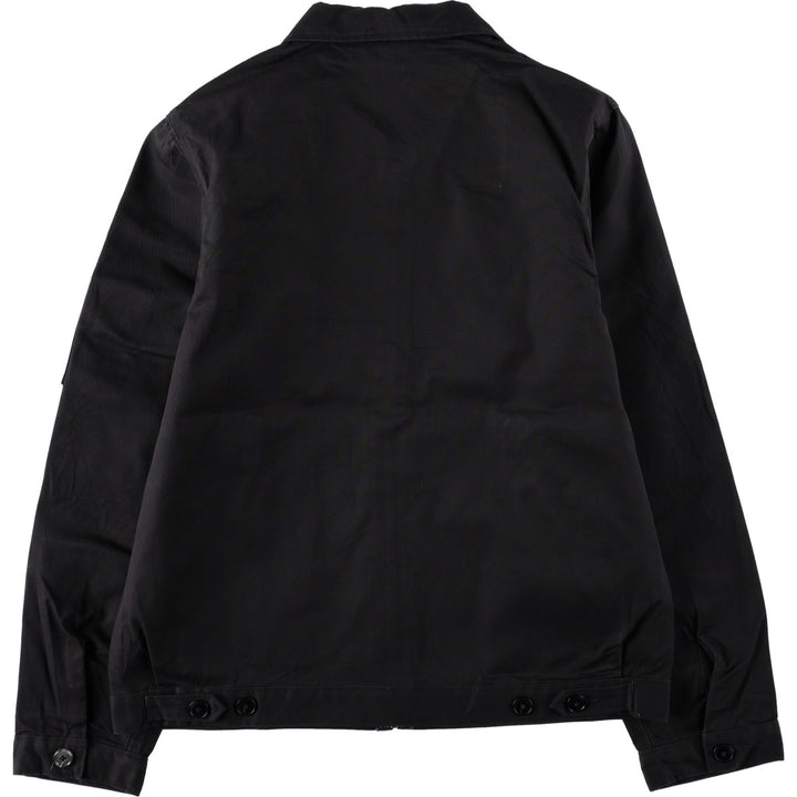 Dickies Eisenhower Jacket Work Jacket Men's Size L polyester black type Vintage Second Hand