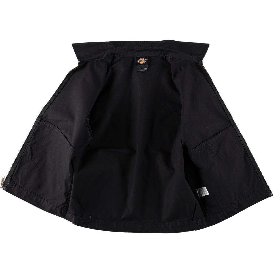 Dickies Eisenhower Jacket Work Jacket Men's Size L polyester black type Vintage Second Hand