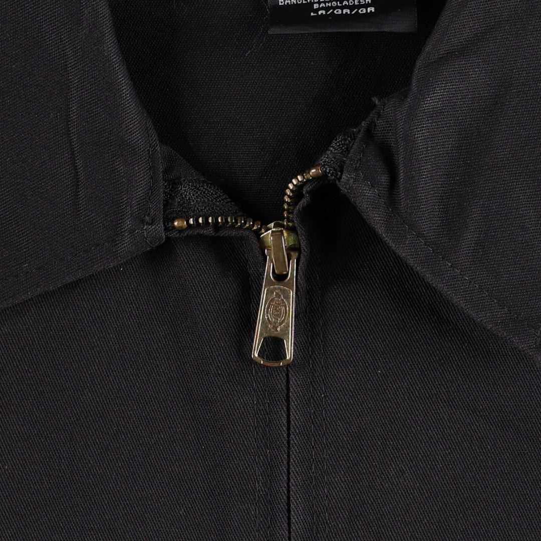 Dickies Eisenhower Jacket Work Jacket Men's Size L polyester black type Vintage Second Hand