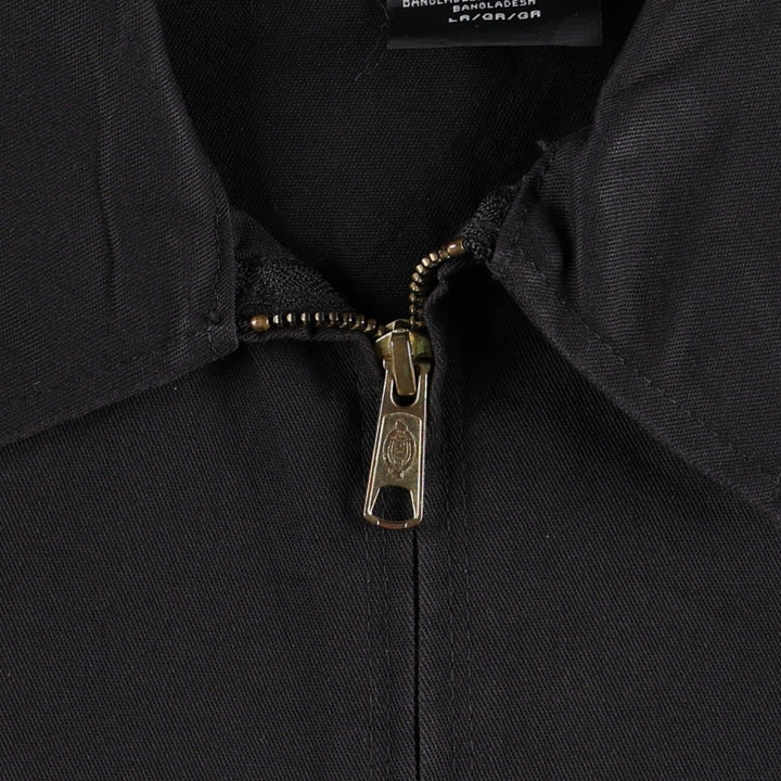 Dickies Eisenhower Jacket Work Jacket Men's Size L polyester black type Vintage Second Hand