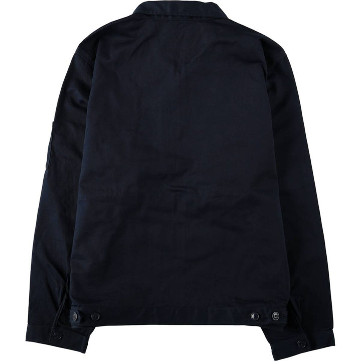 Dickies ICONS Eisenhower Jacket Work Jacket Men's XL (approx.) polyester navy blue type Vintage Second Hand