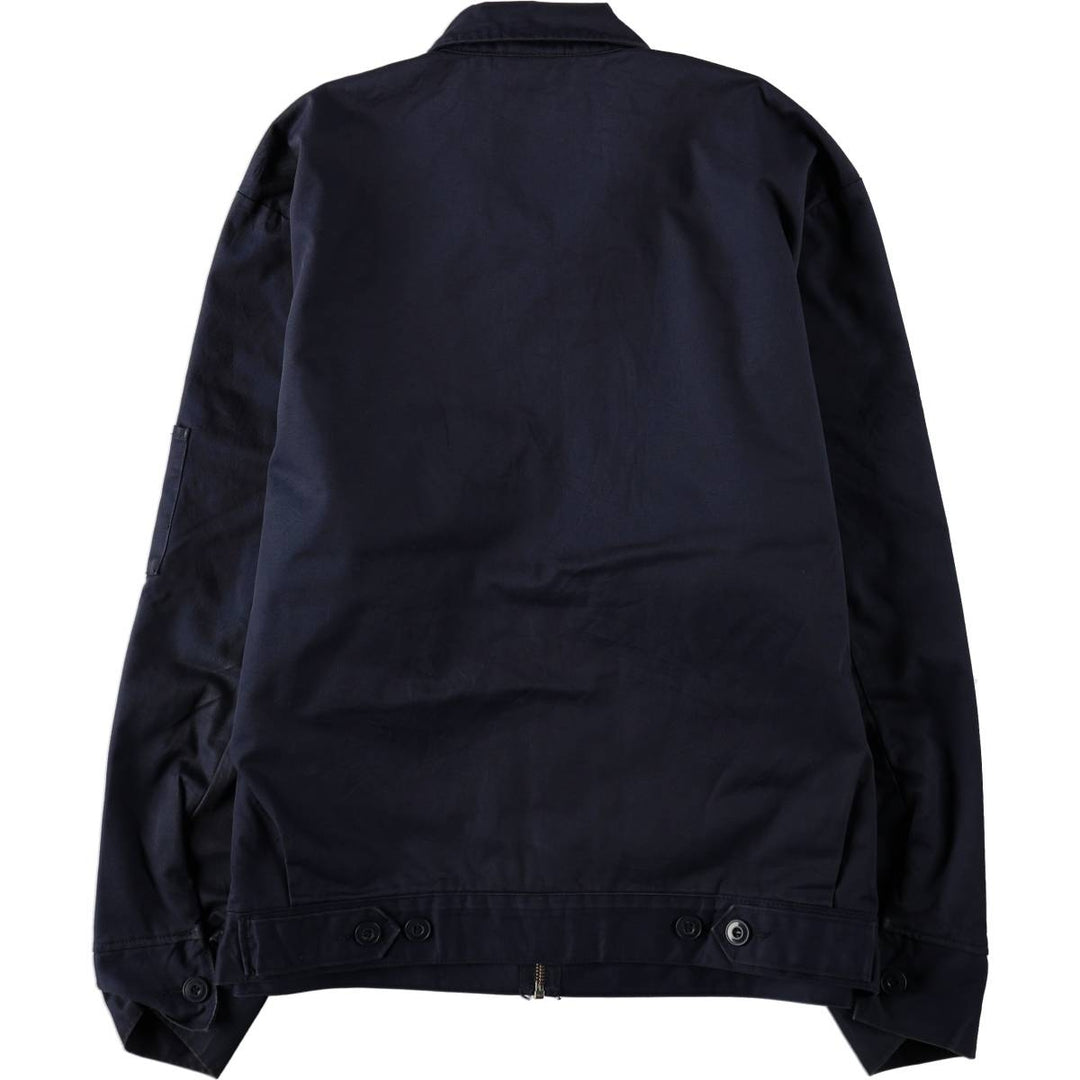 Dickies Padded Eisenhower Jacket Work Jacket Men's Size M polyester navy blue type Vintage Second Hand