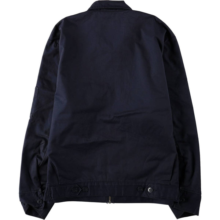 Dickies Padded Eisenhower Jacket Work Jacket Men's Size M polyester navy blue type Vintage Second Hand