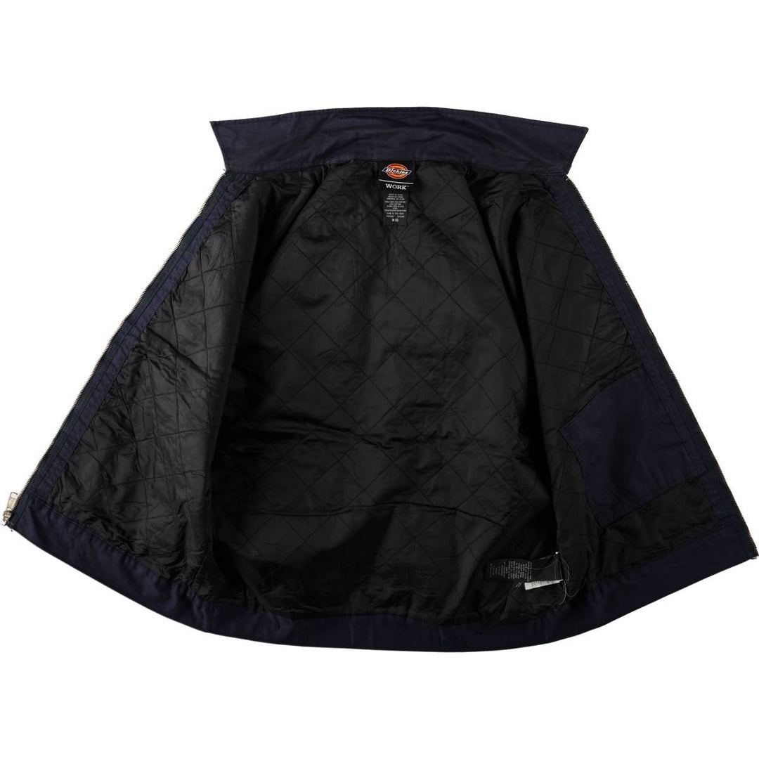 Dickies Padded Eisenhower Jacket Work Jacket Men's Size M polyester navy blue type Vintage Second Hand