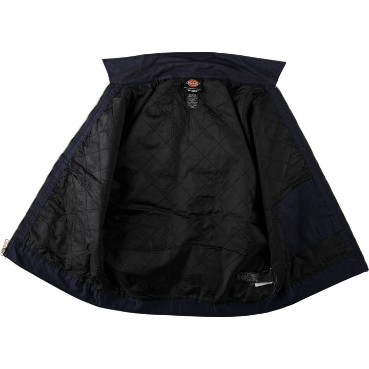 Dickies Padded Eisenhower Jacket Work Jacket Men's Size M polyester navy blue type Vintage Second Hand