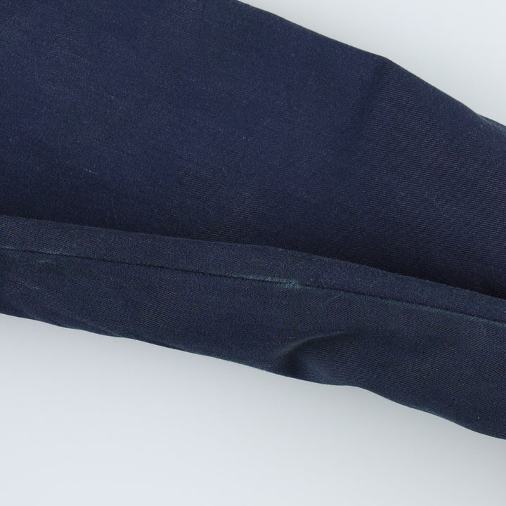 Vintage 70s-80'S Workwear Corporation Eastern Airlines Advertising Padded Work Jacket, Men's Size L (approx.) polyester navy blue type Vintage Second Hand