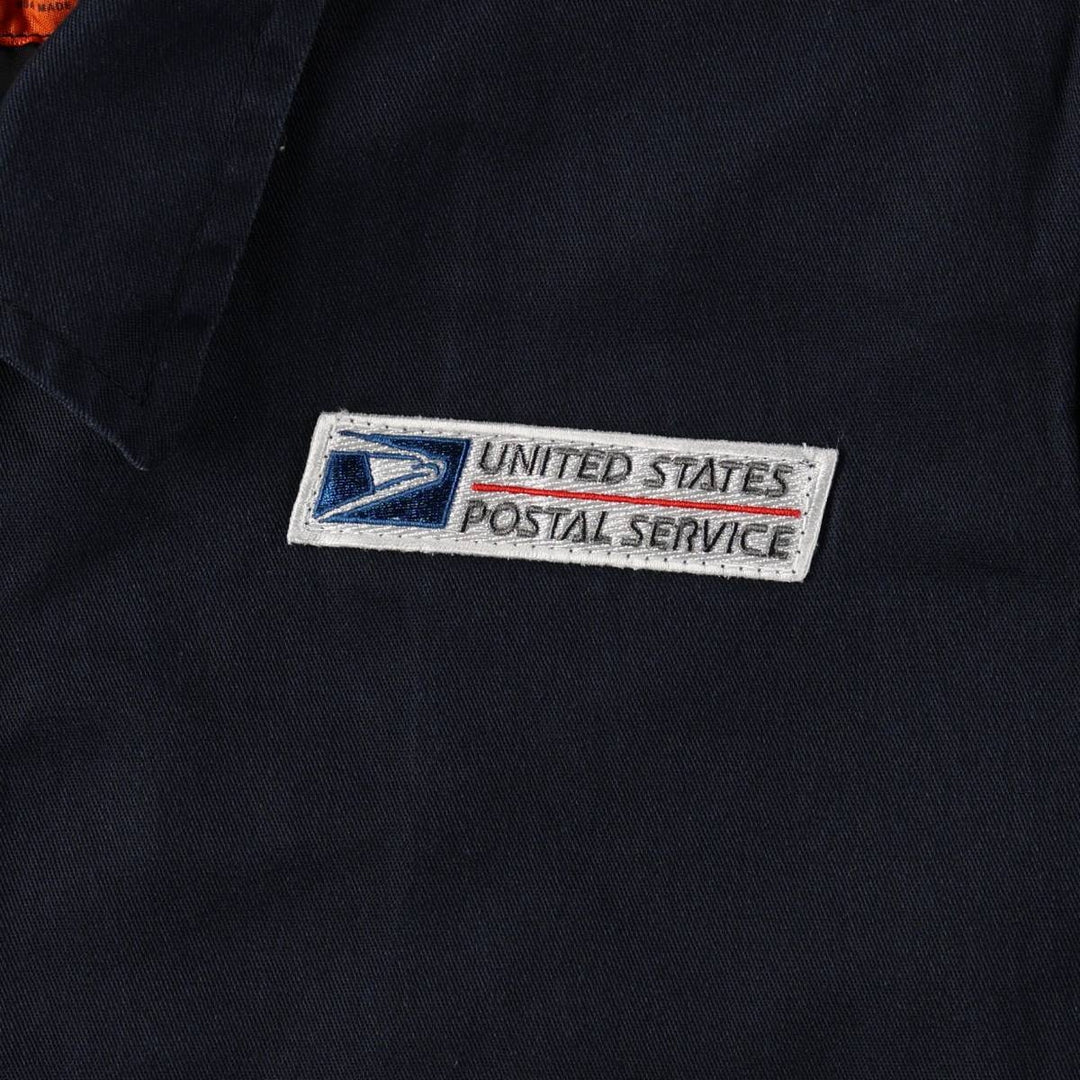 90s-00'S UNIVERSAL OVERALL work jacket, men's size M equivalent, vintage. polyester navy blue type Vintage Second Hand