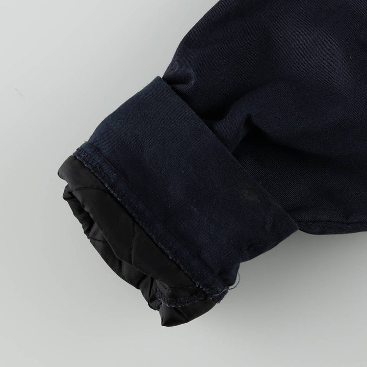 90s-00'S UNIVERSAL OVERALL work jacket, men's size M equivalent, vintage. polyester navy blue type Vintage Second Hand