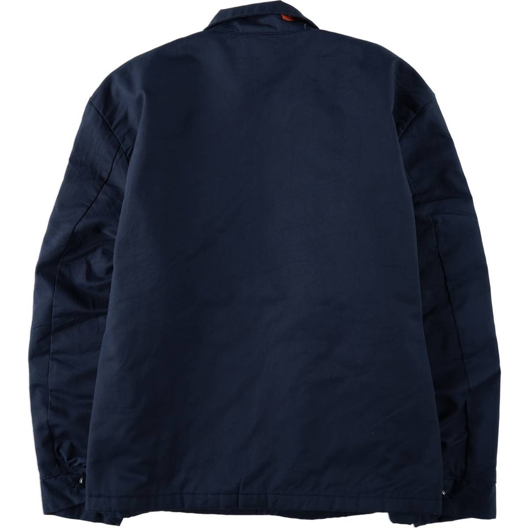 Red Kap padded work jacket, made in the USA, men's size XL. polyester navy blue type Vintage Second Hand