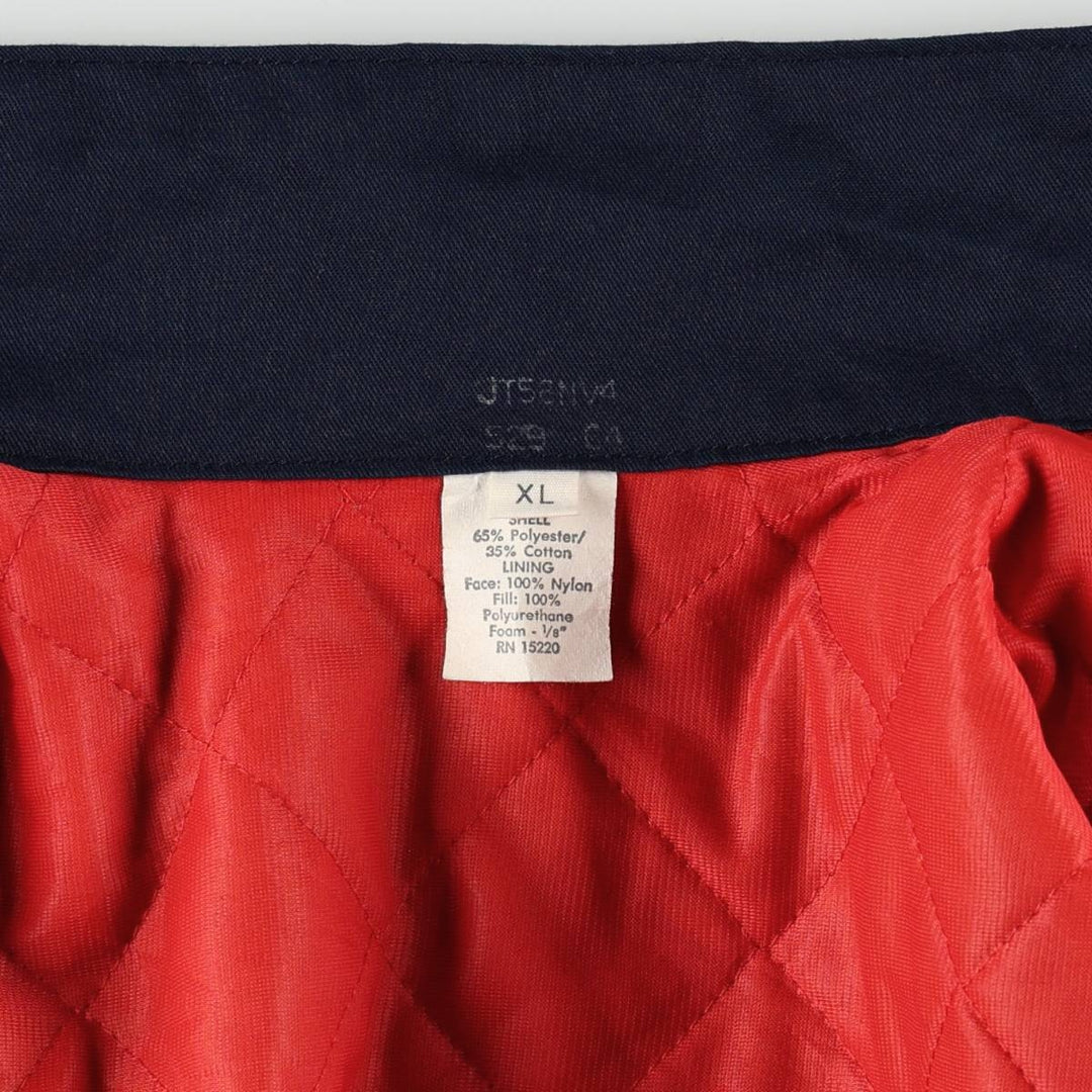 Red Kap padded work jacket, made in the USA, men's size XL. polyester navy blue type Vintage Second Hand