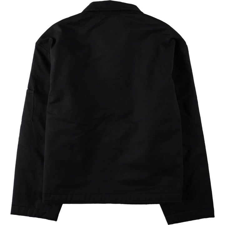 Dickies padded work jacket, men's size XL polyester black type Vintage Second Hand