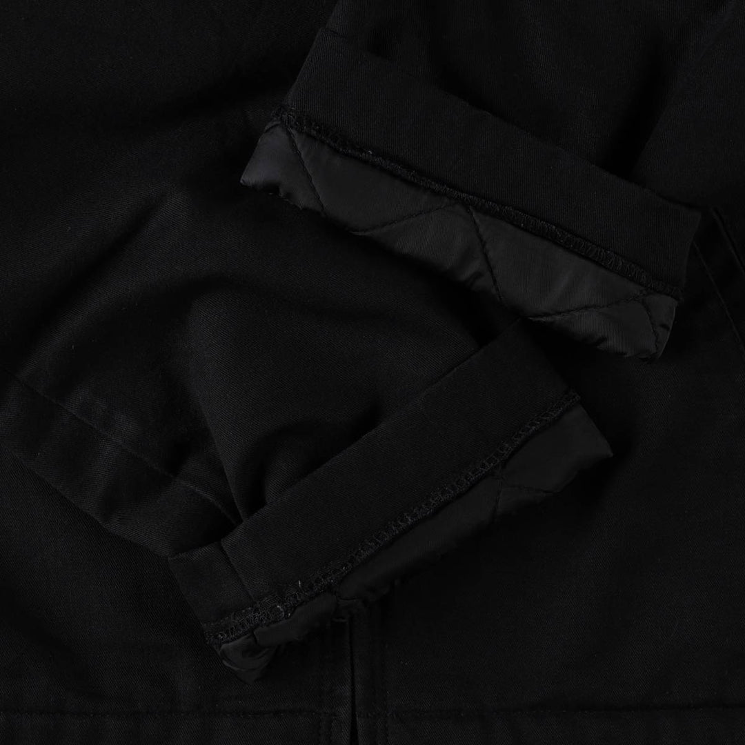 Dickies padded work jacket, men's size XL polyester black type Vintage Second Hand