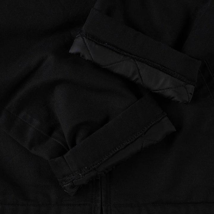 Dickies padded work jacket, men's size XL polyester black type Vintage Second Hand