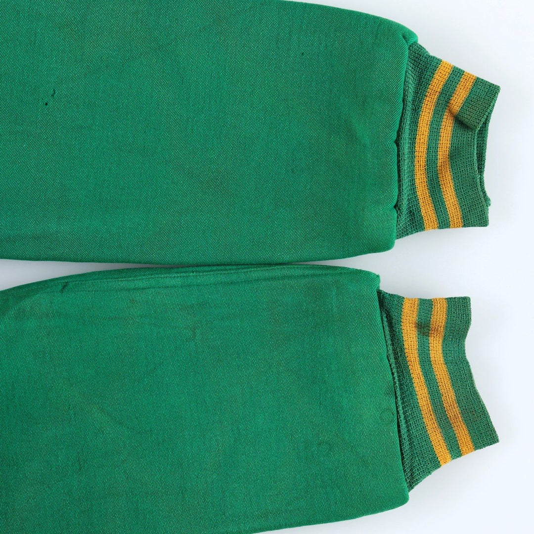 1970'S Sportswear Wool Stadium Jacket Award Jacket Varsity Jacket Men's Size L (Equivalent) Vintage unclear green type Vintage Second Hand