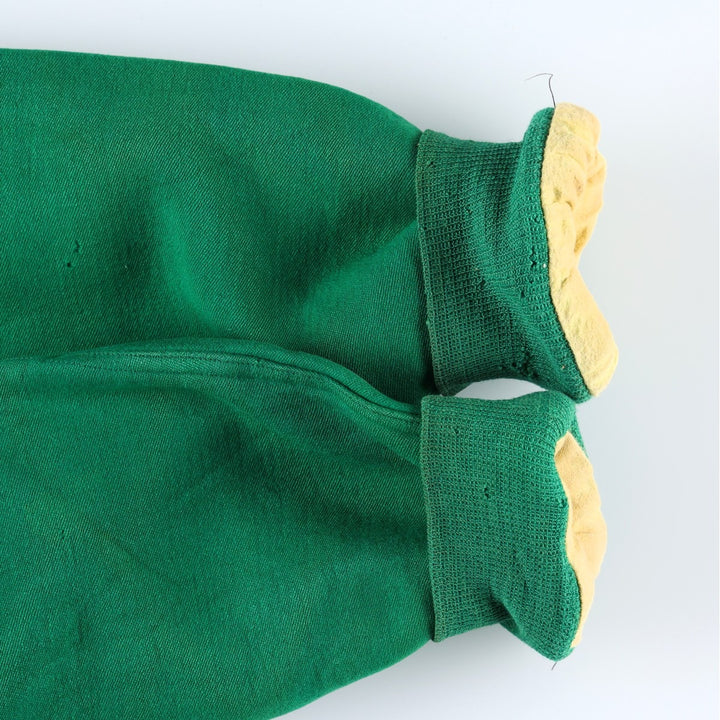 1970'S Sportswear Wool Stadium Jacket Award Jacket Varsity Jacket Men's Size L (Equivalent) Vintage unclear green type Vintage Second Hand