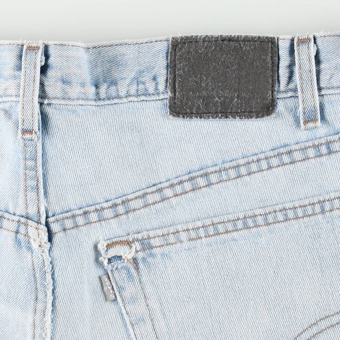 2000'S Levi's SILVER TAB BAGGY Tapered Denim Pants, Made in USA, Men's W38 (approx.) cotton Blue type light blue Vintage Second Hand