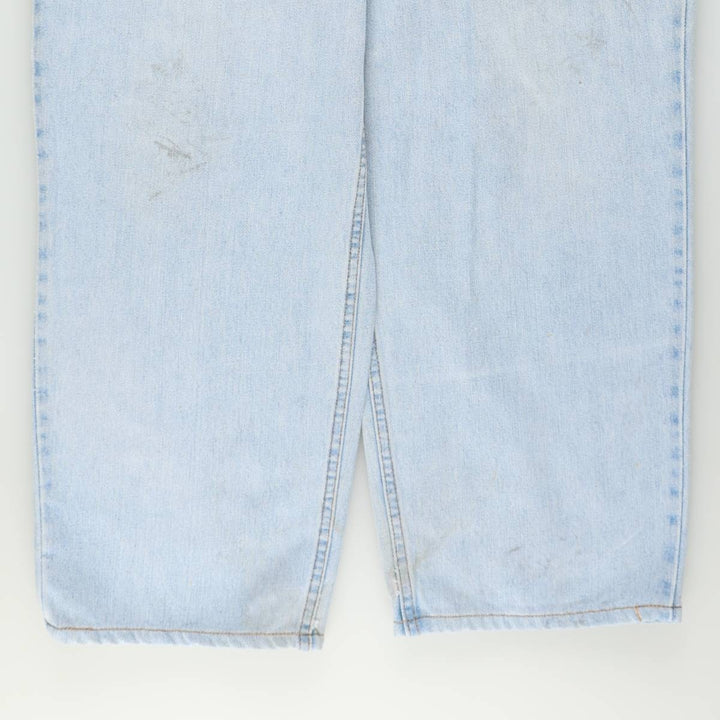 2000'S Levi's SILVER TAB BAGGY Tapered Denim Pants, Made in USA, Men's W38 (approx.) cotton Blue type light blue Vintage Second Hand