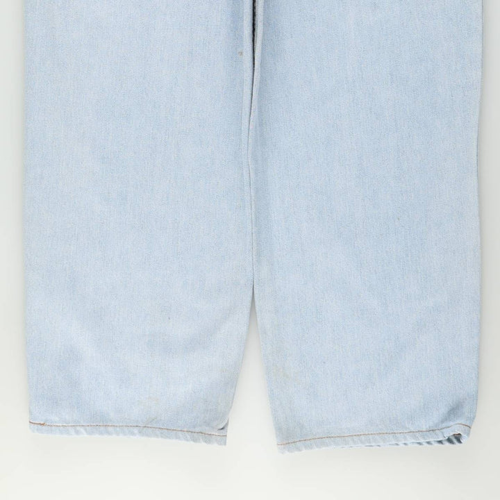 2000'S Levi's SILVER TAB BAGGY Tapered Denim Pants, Made in USA, Men's W38 (approx.) cotton Blue type light blue Vintage Second Hand