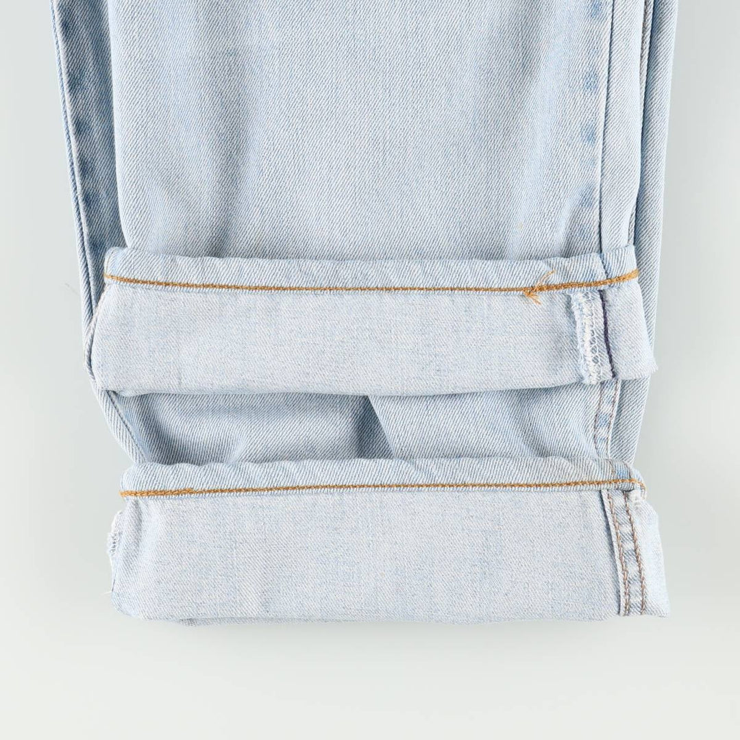 2000'S Levi's SILVER TAB BAGGY Tapered Denim Pants, Made in USA, Men's W38 (approx.) cotton Blue type light blue Vintage Second Hand