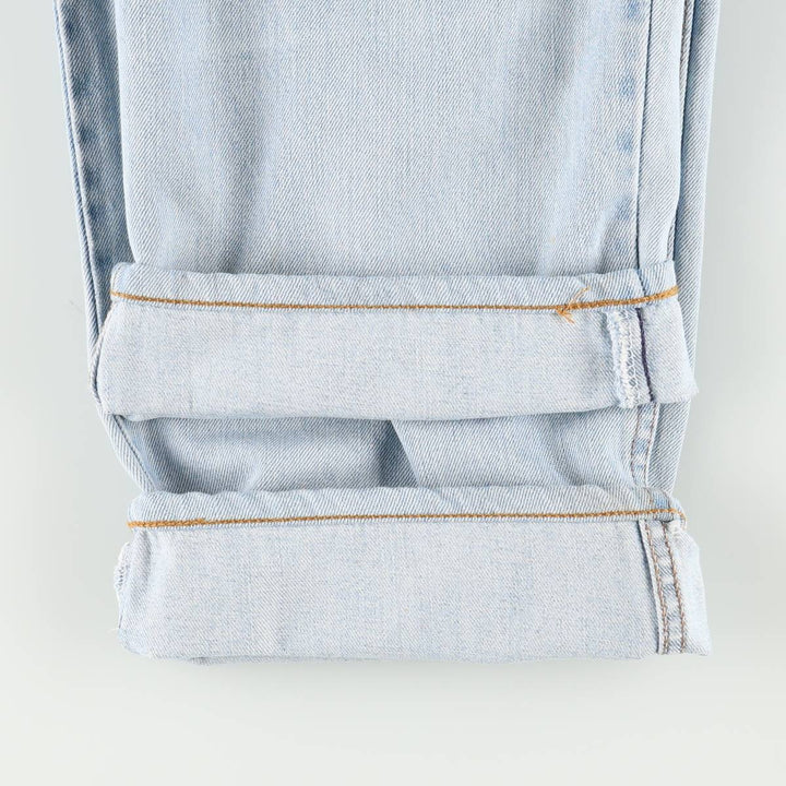 2000'S Levi's SILVER TAB BAGGY Tapered Denim Pants, Made in USA, Men's W38 (approx.) cotton Blue type light blue Vintage Second Hand