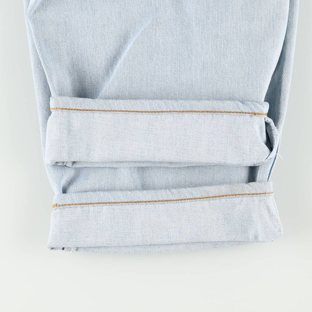 2000'S Levi's SILVER TAB BAGGY Tapered Denim Pants, Made in USA, Men's W38 (approx.) cotton Blue type light blue Vintage Second Hand