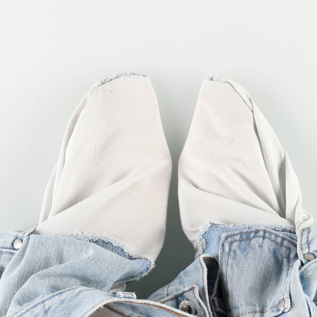 2000'S Levi's SILVER TAB BAGGY Tapered Denim Pants, Made in USA, Men's W38 (approx.) cotton Blue type light blue Vintage Second Hand