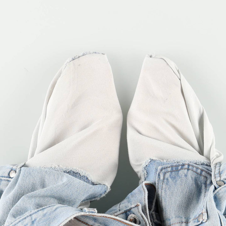 2000'S Levi's SILVER TAB BAGGY Tapered Denim Pants, Made in USA, Men's W38 (approx.) cotton Blue type light blue Vintage Second Hand