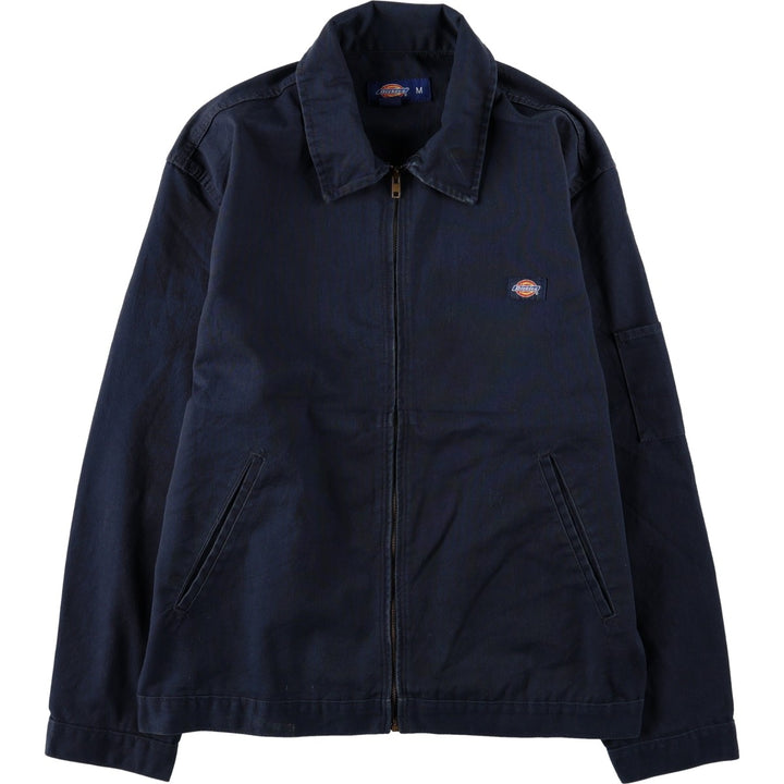 Dickies Eisenhower Work Jacket, Men's Size Medium polyester navy blue type Vintage Second Hand