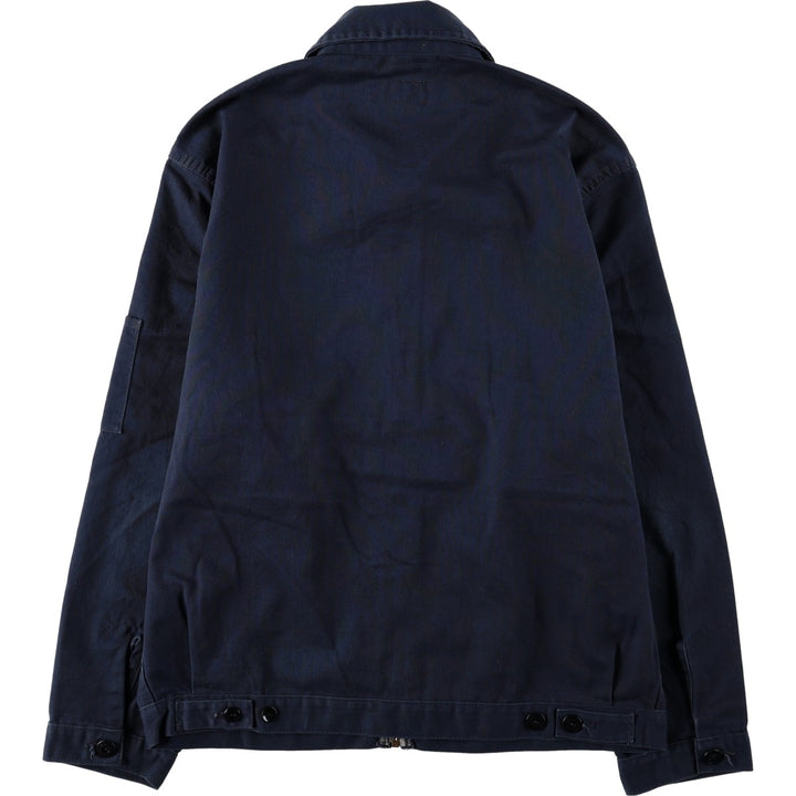 Dickies Eisenhower Work Jacket, Men's Size Medium polyester navy blue type Vintage Second Hand