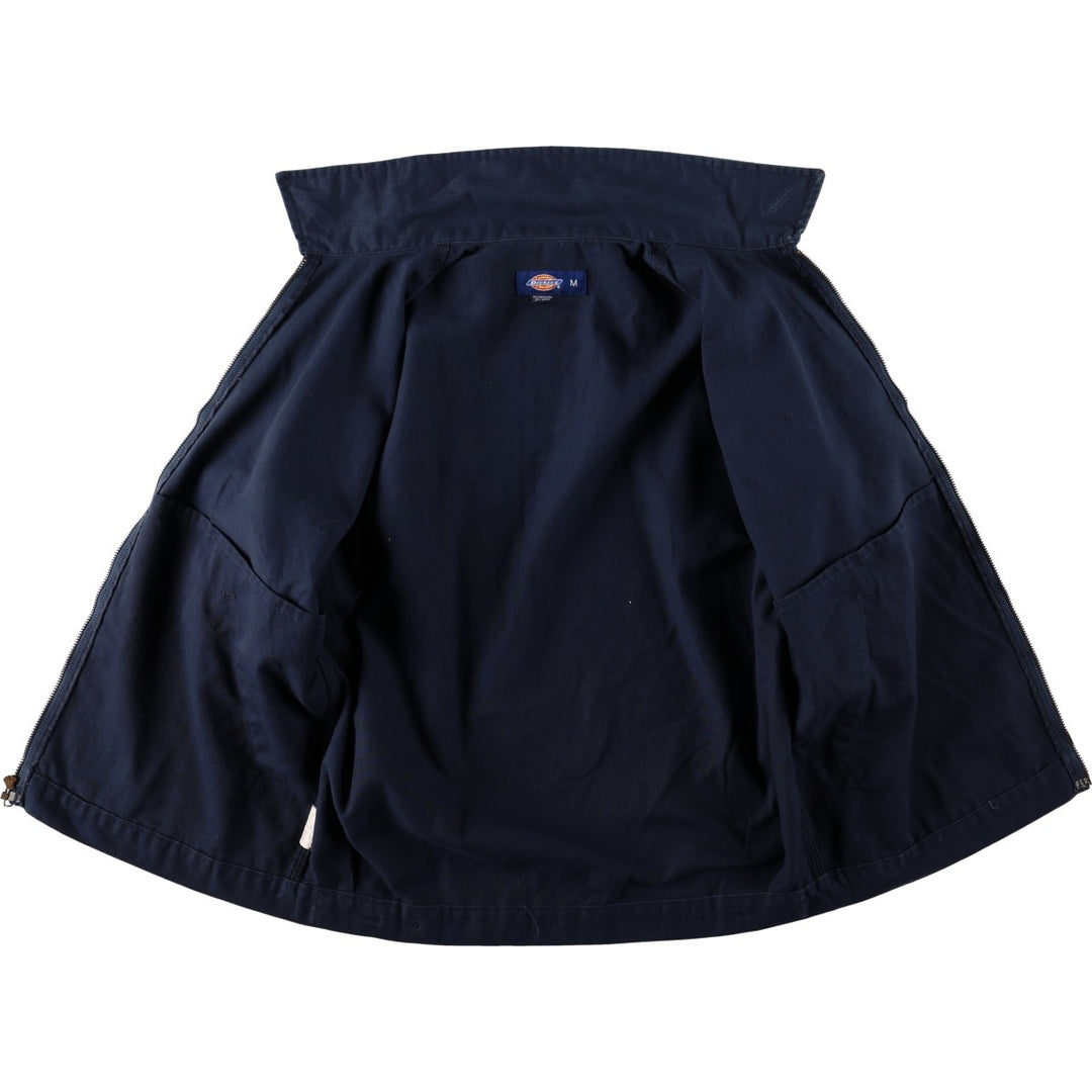 Dickies Eisenhower Work Jacket, Men's Size Medium polyester navy blue type Vintage Second Hand