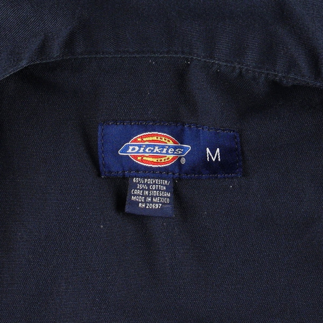 Dickies Eisenhower Work Jacket, Men's Size Medium polyester navy blue type Vintage Second Hand