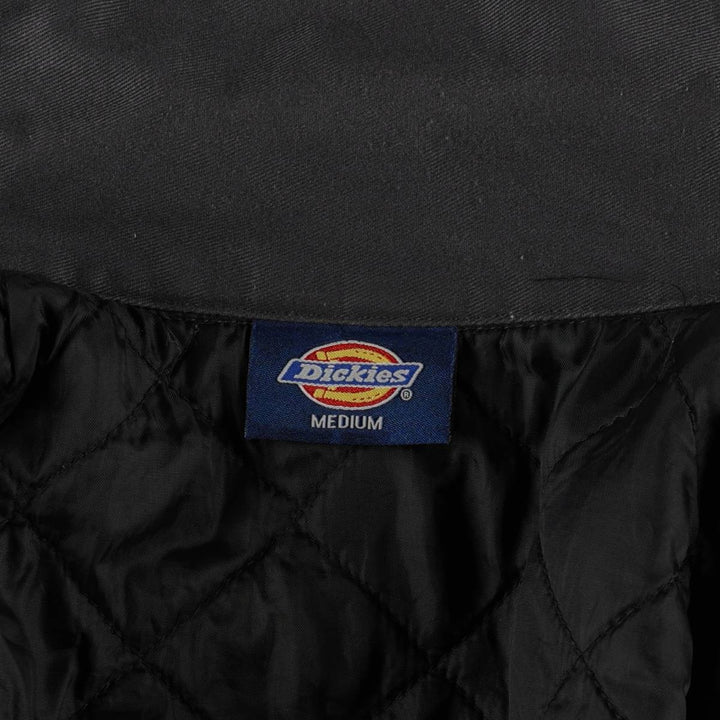 Dickies padded work jacket, men's size M unclear Charcoal Vintage Second Hand