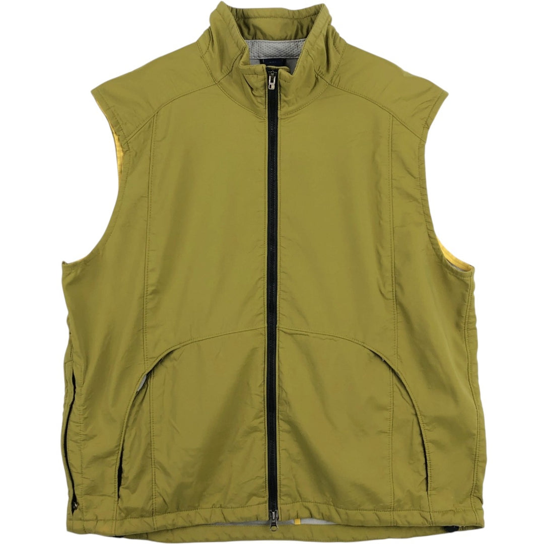 GAP Warm-up Vest, Men's Size XL (equivalent) polyester green type yellow green Vintage Second Hand